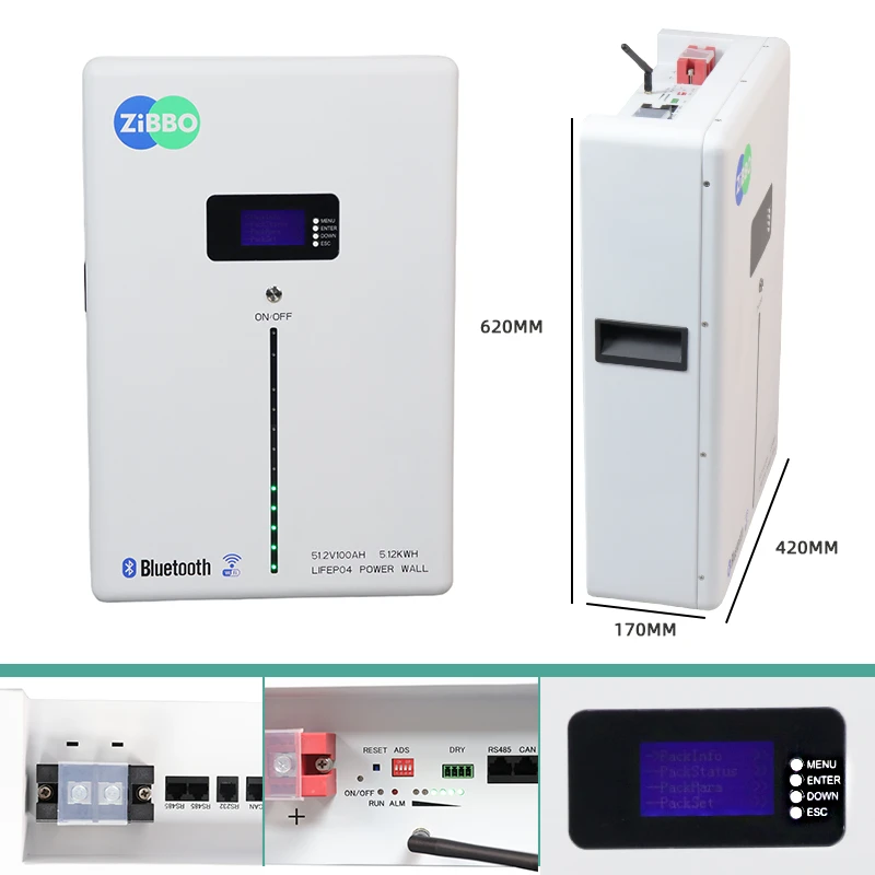 Lithium Battery 51.2V 100ah 5.12KWH Solar Lifepo4Battery best