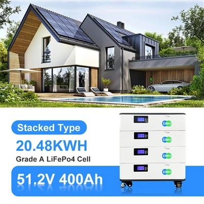 Китайская фабрика Lifepo4 Батарея 51,2 В 400 Ач 20 кВтч литиевые батареи
